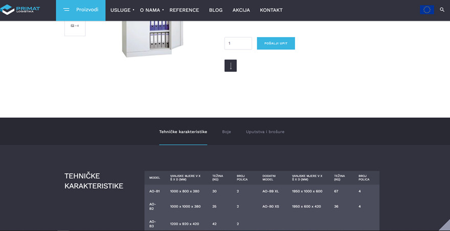 Tehničke karakteristike